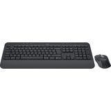 Logitech Signature MK650 Combo For Business toetsenbord Inclusief muis Bluetooth AZERTY Belgisch Grafiet