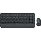 Logitech - MK650 Draadloos Toetsenbord - Grijs - Bluetooth - USB-ontvanger