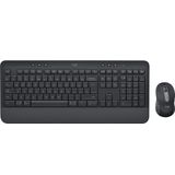 Logitech - Signature MK650 Combo - Toetsenbord Muis - Grafiet - Draadloos