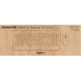 Logitech Signature MK650 Combo For Business toetsenbord Inclusief muis Bluetooth QWERTZ Duits Wit