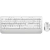 Logitech - MK650 Combo - Toetsenbord Inclusief Muis - RF-Draadloos - Bluetooth - Wit