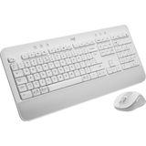Logitech Signature MK650 Combo For Business toetsenbord Inclusief muis Bluetooth QWERTZ Hongaars Wit