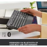 Logitech Signature K650 - Draadloos Toetsenbord - DE QWERTZ - Graphite