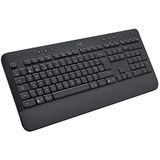 Logitech Signature K650, ergonomisch draadloos toetsenbord, volledig met polssteun, QWERTY Spaans, grijs