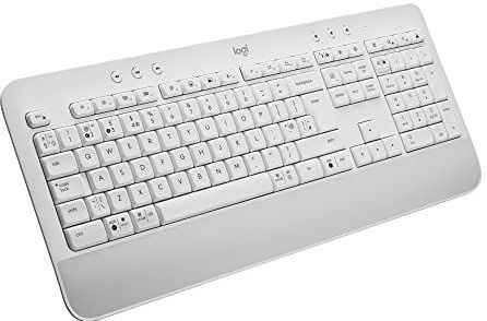 Logitech - Signature K650 - Draadloos Toetsenbord - Wit - Ergonomisch Ontwerp