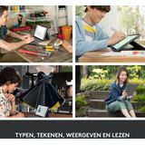 Logitech - Rugged Folio - Toetsenbordcase - Grijs - Duurzaam