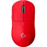 Logitech G Pro X Superlight Draadloze Gaming Muis Rood