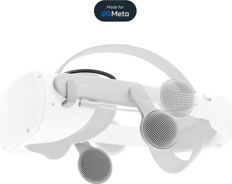 Logitech - Chorus - VR Off-Ear Headset - Wit - Voor Meta Quest 2