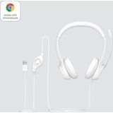 Logitech H390 Headset - OFF-WHITE - USB - Ruisonderdrukkende Microfoon