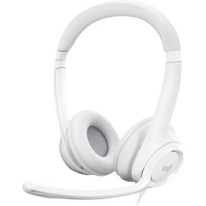 Logitech H390 - Computer Headset - USB A - Ruisonderdrukkend - Off White