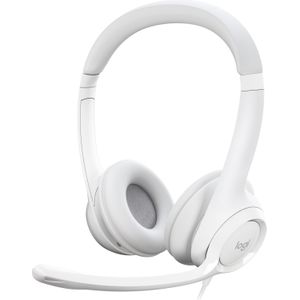 Logitech H390 USB Hoofdtelefoon Off-White