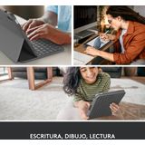 iPad Case + Keyboard Logitech 920 011426 Grey Spanish Qwerty