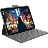iPad Case + Keyboard Logitech 920 011426 Grey Spanish Qwerty