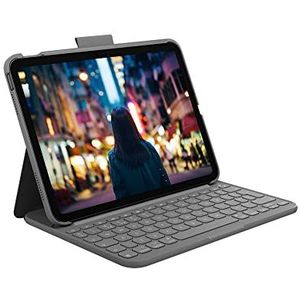 Logitech Slim Folio Apple iPad (2022) Toetsenbord Hoes QWERTY