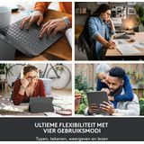 Logitech Combo Touch Tablettoetsenbord Geschikt voor iPad (10 gen) FR Azerty