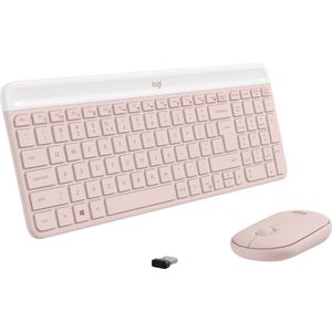 Logitech - MK470 - Draadloze Toetsenbord- en Muiscombinatie - Engels - Slim - Compact