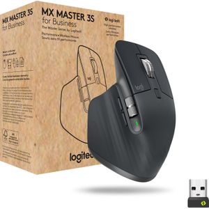 Optical Wireless Mouse Logitech MX Master 3S Grey