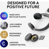 Logitech - Zone Wireless 2 - Headset - Grafiet - USB Type-C - Bluetooth