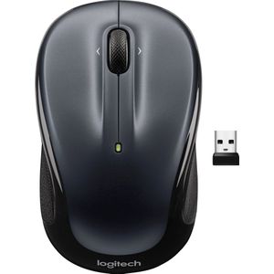 Logitech 910-006812 M325s Wireless Mouse, Ambidextrous, Optical, RF Wireless, 1000 DPI, Black