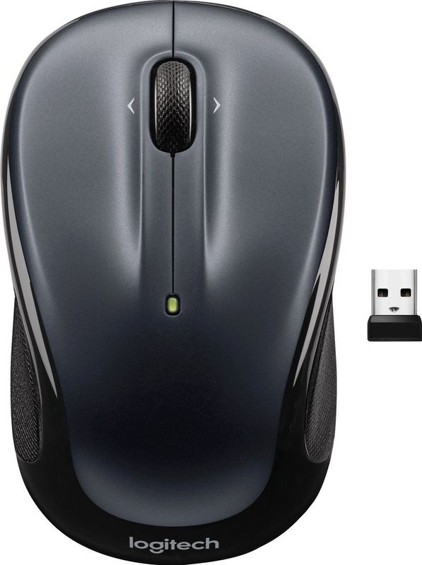 Logitech M325s - Draadloze Muis - Donkergrijs