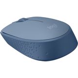 Logitech M171 Draadloze Muis Geschikt voor PC/Mac Inclusief USB Mini Receiver Blue Grey