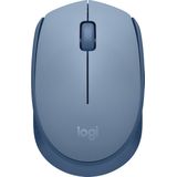 Logitech M171 Draadloze Muis Geschikt voor PC/Mac Inclusief USB Mini Receiver Blue Grey