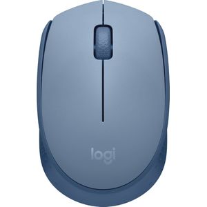 Logitech M171 Draadloze Muis Geschikt voor PC/Mac Inclusief USB Mini Receiver Blue Grey