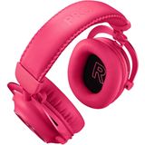 Logitech G PRO X 2 LIGHTSPEED Headset - Bedraad en Draadloos - Magenta