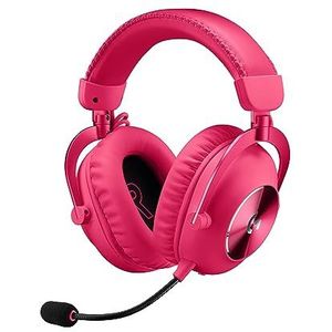 Logitech G PRO X 2 - LIGHTSPEED Wireless Gaming Headset - Rot