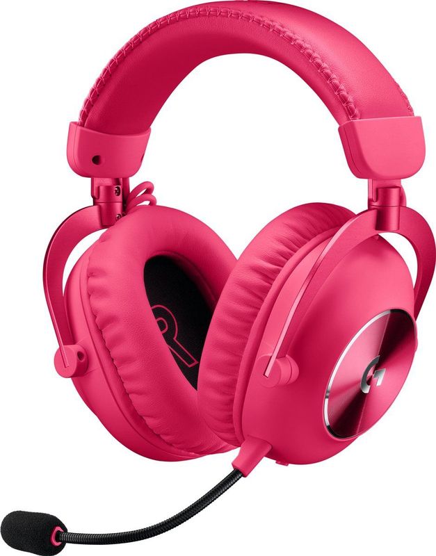Logitech G PRO X 2 LIGHTSPEED Headset - Bedraad en Draadloos - Magenta