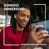 Logitech - FITS - Hoofdtelefoon met Microfoon - Draadloos - In-Ear - Bluetooth 5.2