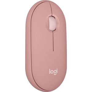 Logitech Pebble 2 M350s - Draadloze Muis - Bluetooth - 4000 dpi - Rose