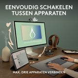 Logitech - Pebble 2 M350s - Draadloze Muis - Graphite - Bluetooth - 4000 dpi