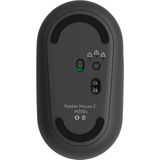 Logitech - Pebble 2 M350s - Draadloze Muis - Graphite - Bluetooth - 4000 dpi