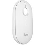Logitech Pebble 2 M350s - Draadloze Muis - Bluetooth - 4000 dpi - Off White