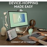 Logitech - Pebble Keys 2 K380s - Draadloos Toetsenbord - Bluetooth - Rose