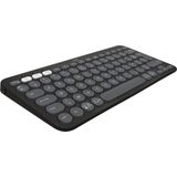 Logitech Pebble Keys 2 K380s Draadloos Toetsenbord Bluetooth Azerty Graphite
