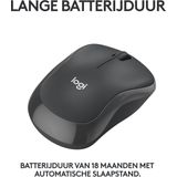 Logitech - M240 - Bluetooth Muis - Ambidextrous - Zwart