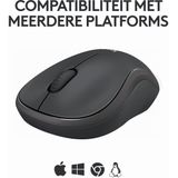 Logitech - M240 - Bluetooth Muis - Ambidextrous - Zwart