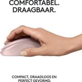 Logitech - M240 Muis - Ambidextrous - Bluetooth - Zwart