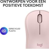 Logitech M240 Silent Bluetooth Mouse Rose - Maus (Pink)