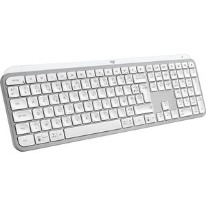 Logitech MX Keys S - Draadloos Toetsenbord - Azerty FR - Pale Grey