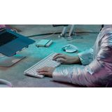 Logitech MX Keys toetsenbord Universeel RF draadloos + Bluetooth QWERTZ Duits Aluminium, Wit