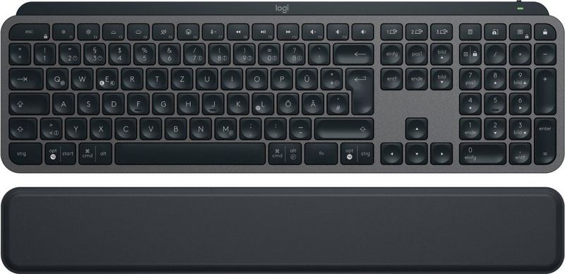 Logitech MX Keys S Toetsenbord - RF-draadloos + Bluetooth - QWERTZ Duits - Grafiet
