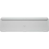 Logitech MX Keys S toetsenbord RF-draadloos + Bluetooth QWERTY Deens, Fins, Noors, Zweeds Aluminium, Wit