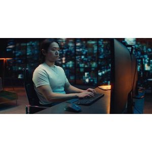 Logitech MX Keys S toetsenbord RF-draadloos + Bluetooth QWERTY Deens, Fins, Noors, Zweeds Aluminium, Wit