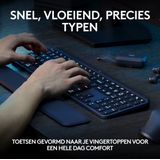 Logitech - MX Keys S PLUS - Draadloos Toetsenbord - Grijs - Laag Profiel