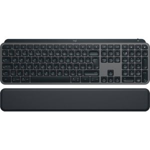 Logitech MX Keys S Plus - Draadloos Toetsenbord met Polssteun - Qwerty US international - Zwart