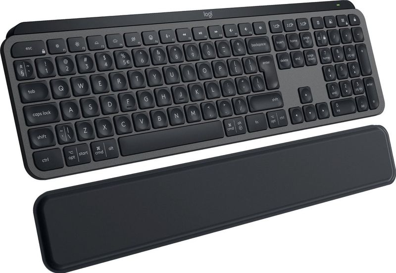 Logitech - MX Keys S PLUS - Draadloos Toetsenbord - Grijs - Laag Profiel