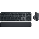Logitech MX Keys Combo toetsenbord Inclusief muis Kantoor RF draadloos + Bluetooth QWERTZ Duits Grafiet